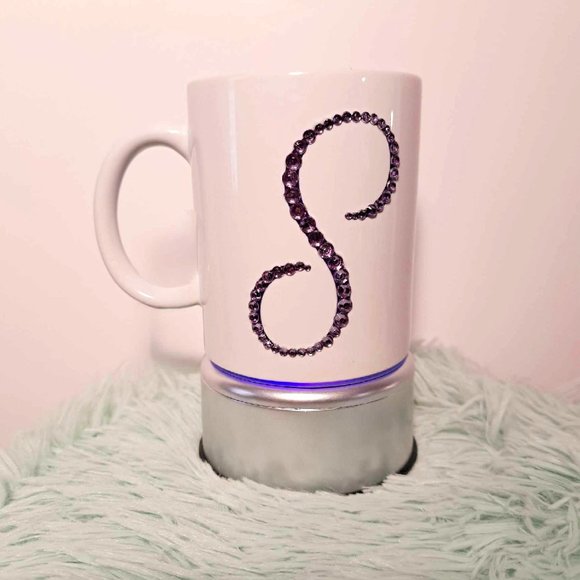 Bling 'S' Initial Coffee Mug - Picture 1 of 2